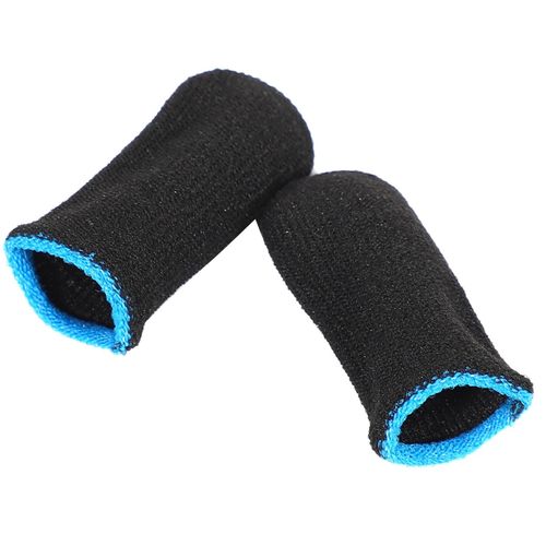 18-Pin Carbon Fiber Finger Sleeves for PUBG Mobile Games Contact Screen Finger Sleeves(12 Pcs)