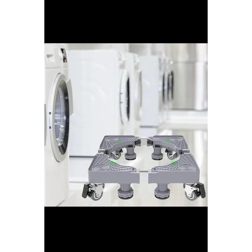 Heavy duty Adjustable Base 10cm Washing Machine / Fridge Mover Stand/Trolley