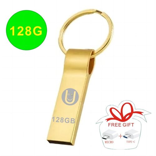 128GB Pendrive Flash Drive Metal High Speed