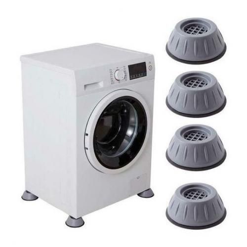 4Pc Washing Machine Anti Vibration Pads Shock And Noise Cancellation Pads