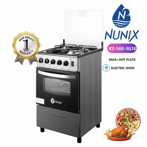 50 * 55cm Cookers 3 Gas, 1 Hotplate Electric Oven 3 Gas, Electric Oven(1YR WRTY)