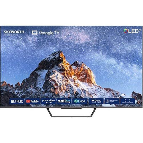 55" 4K QLED Smart TV,Google OS-NETFLIX,YOUTUBE-BLACK