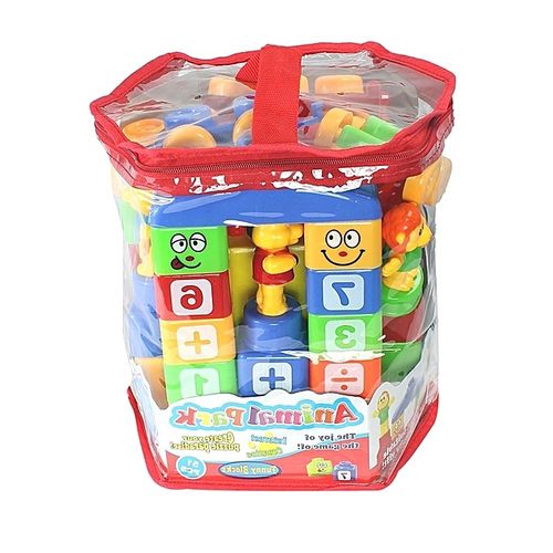 58 PCS Building Blocks - Multicolor