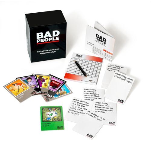 Bad People Card - The Party Game You Probably Shouldn't Play