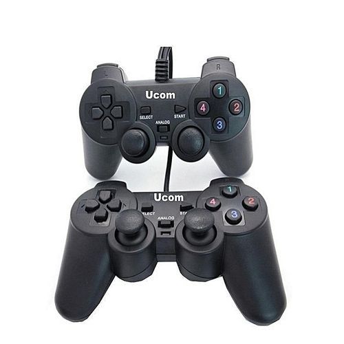 Double - PC USB Dualshock Game Controller Twin Pad