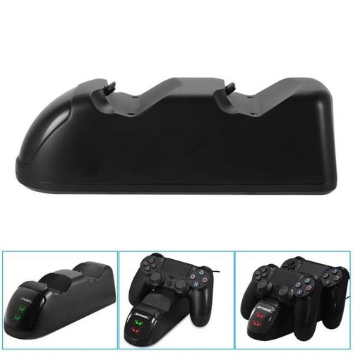 Dual Controllers Charger Stand Holder For PS4