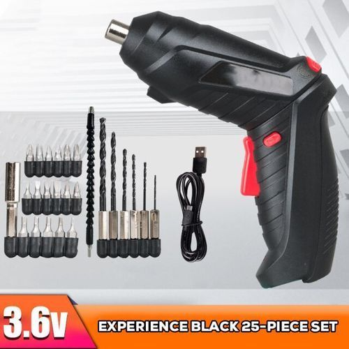 Electric Screwdriver, Multi-Function Set, Rechargeable Cordless Drill