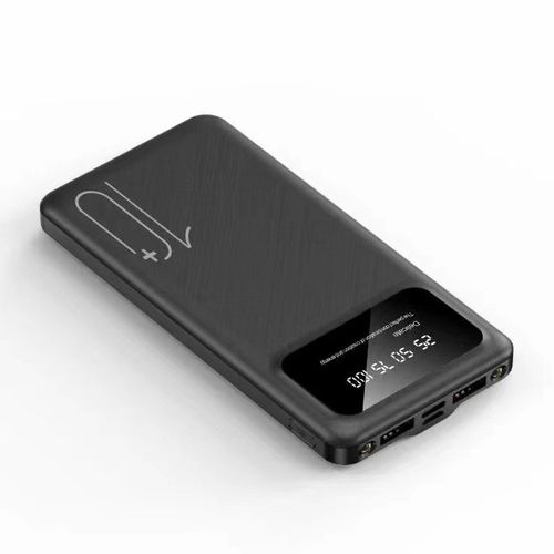 Fast Charging 10000mAh Power Charging Bank Premium Black