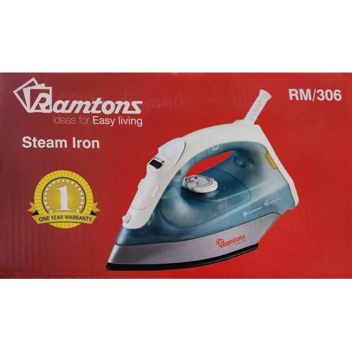 Original Ramtons Steam iron box/ dry iron RM/306 Green and White