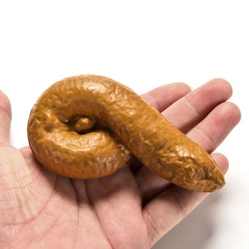 Realistic Shits Poop Plastic Mischief Turd Classic Funny Toy