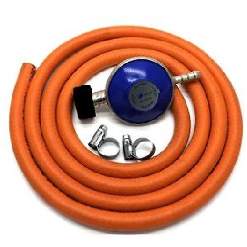 Regulator FOR 6KG GAS Plus FREE Pipe+ 2 Free Hose Clamps.