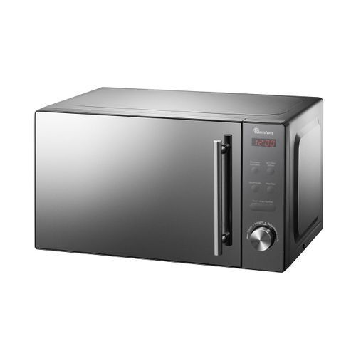 RM/458 - Digital Glass Microwave, 700W - 20L -Black & Silver