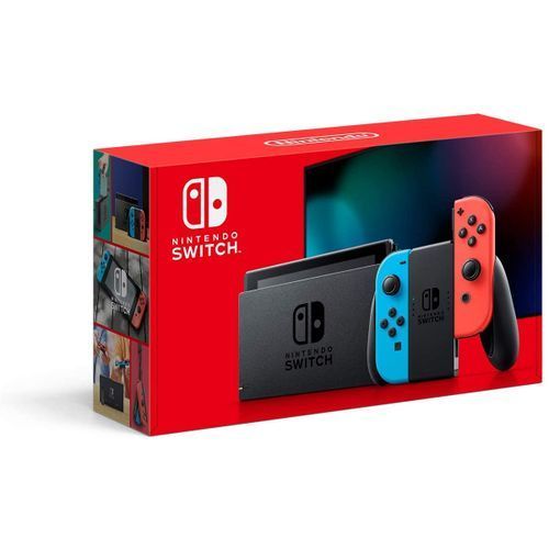 Switch Console With Red And Blue