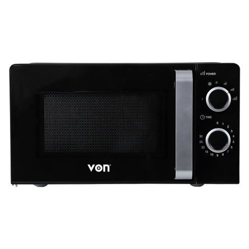 VAMS-20MGX - Manual Microwave Oven, Solo - 20L - Black