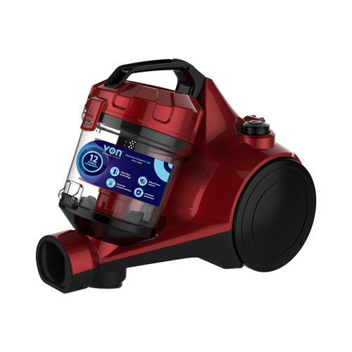 VAVC-16DMR Vacuum Cleaner Bagless, 1.6L - Red..