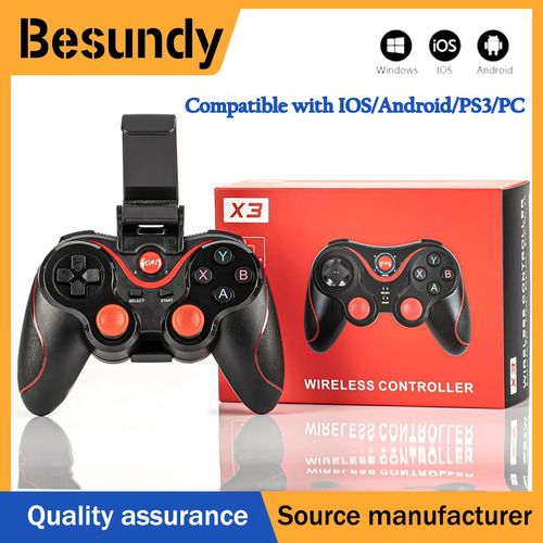 Wireless Bluetooth Gamepad Game Controller For PC Phone TV BOX Joystick