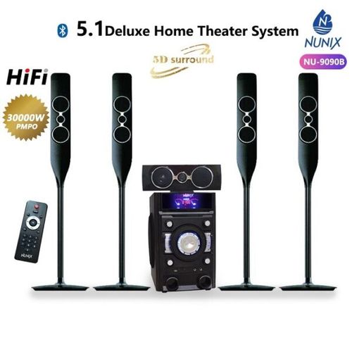 NU-9090B 5.1 Woofer/mini Home Theatre Speaker System