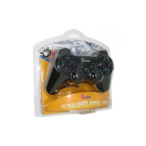 PC Dual Shock GamePad Controller – Black