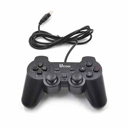 PC Dual Shock GamePad Controller – Black